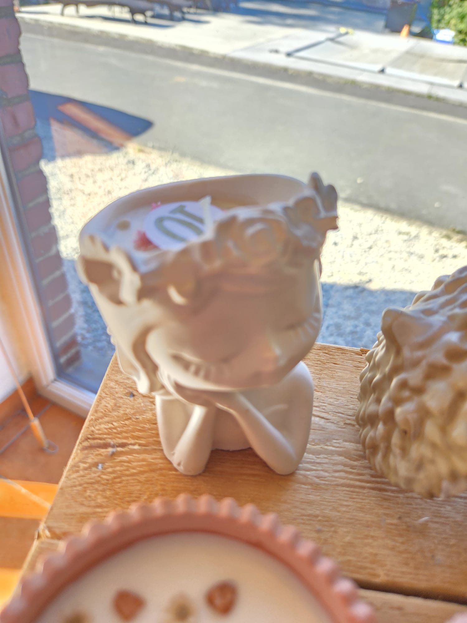 Création coulée à la main